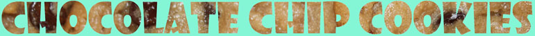 Image: Chocolate Chip Cookies Subheading