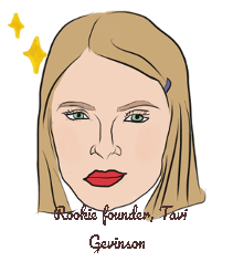 Image: My drawing of Tavi Gevinson, founder of Rookie Mag
