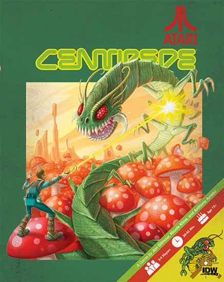 Video Game Cover Of Centipede